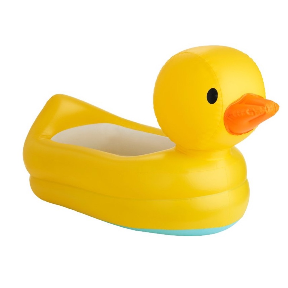 Munchkin Yellow Duck Inflatable Bath Tub